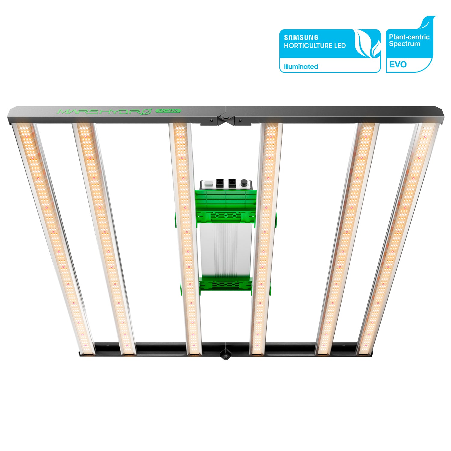 Mars Hydro FC4800-EVO LED Grow Light | 480W Vollspektrum Pflanzenlampe | Smart LED-Growlampe für 120x120cm Zelte