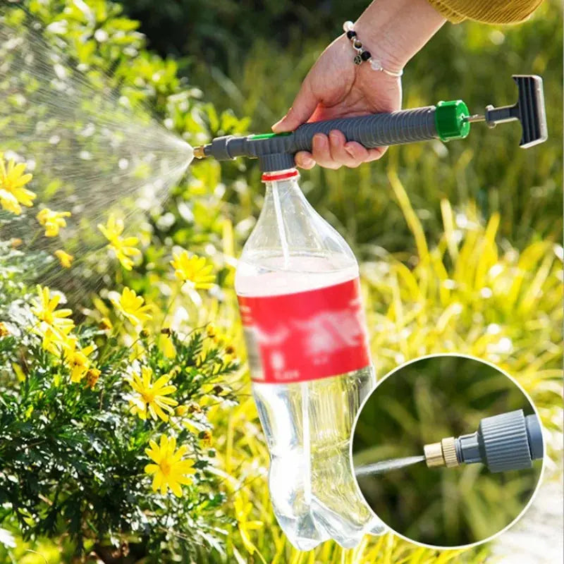 FlexiSpray Garten-Sprühkopf – Der Vielseitige Sprühaufsatz für Plastikflaschen.