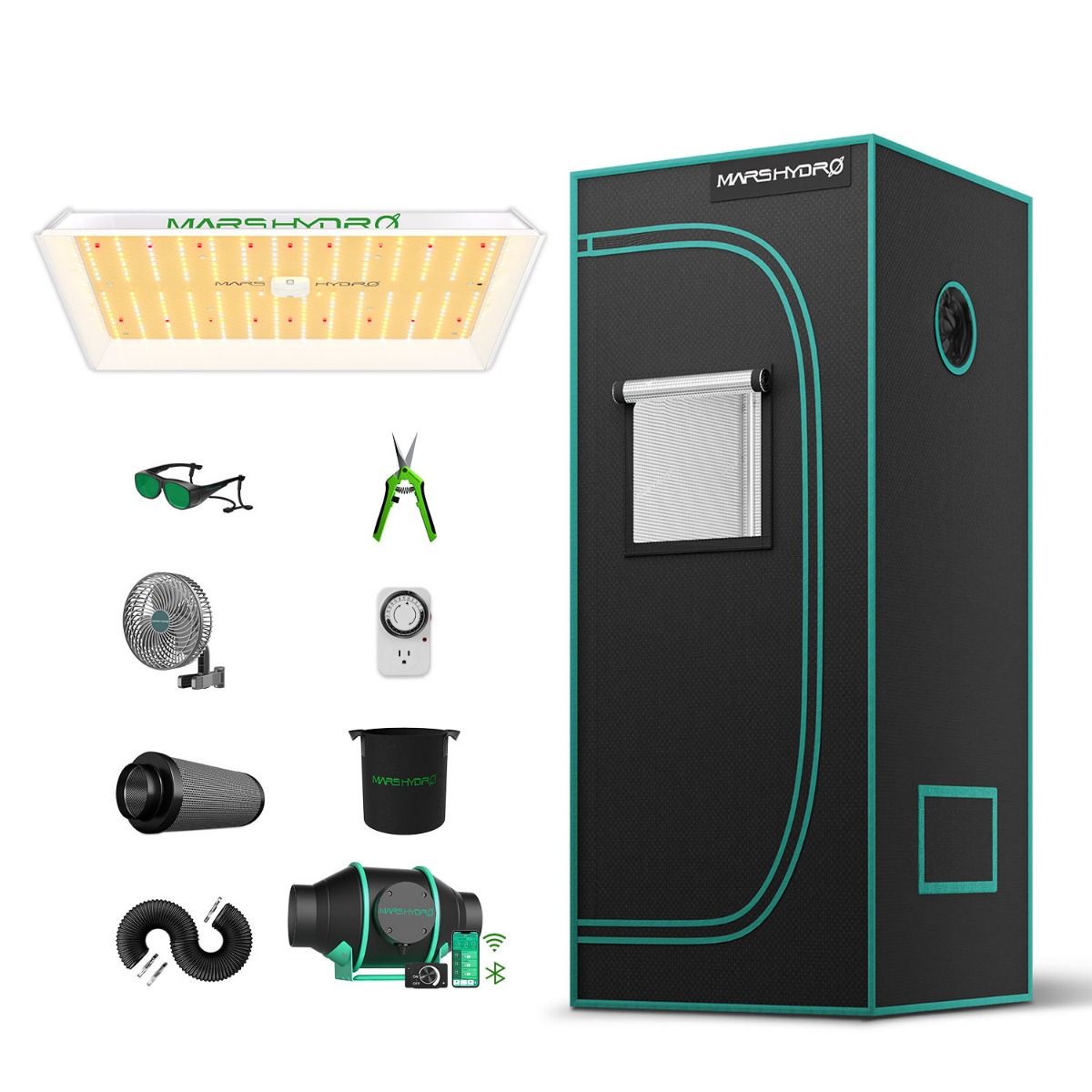 Mars Hydro TS Series Grow Tent Kits: Komplettlösungen für den Indoor-Anbau