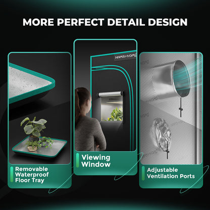 Mars Hydro PREMIUM TS Series Grow Tent Kits: Intelligente Indoor-Anbaulösungen für jeden Bedarf