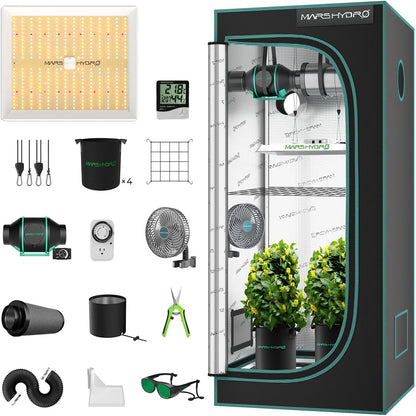 Mars Hydro PREMIUM TS Series Grow Tent Kits: Intelligente Indoor-Anbaulösungen für jeden Bedarf